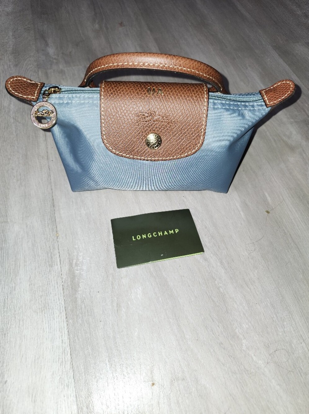 Longchamp Le Pliage Pouch w/Handle